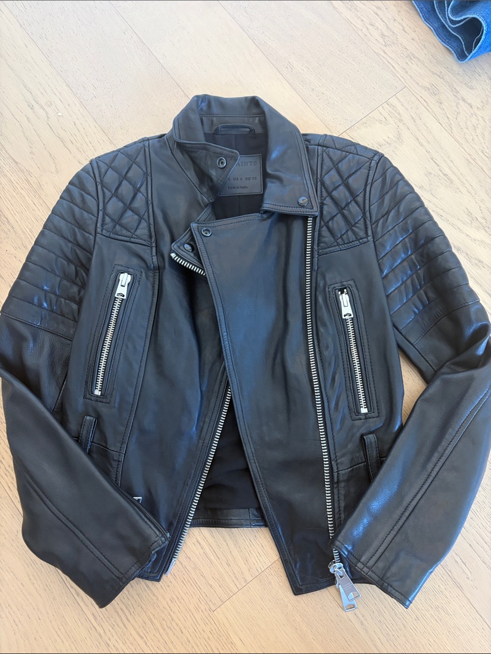 All Saints Leather Jacket